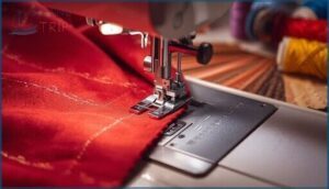 built-in stitches and stitch width