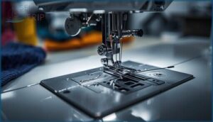 built-in thread cutter