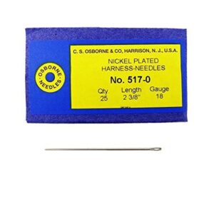 Sewing Leather Tips and Tricks: Tools, Techniques & Products 6 C.S. Osborne Pack of 25 B07C35FYRK