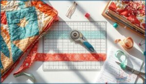 calculating and cutting quilt binding strips