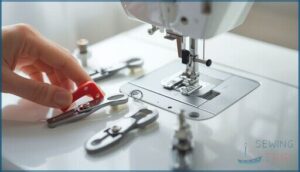 choosing and attaching the right presser foot