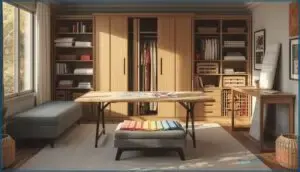 choosing foldable and multi-purpose furniture