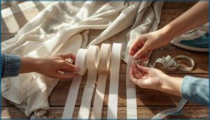 choosing the right no-sew hem tape