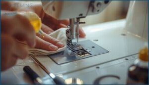 cleaning and lubricating for smooth operation