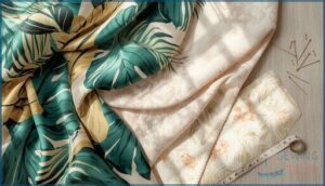 combining small, medium, and large-scale prints