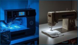 comparing computerized vs. mechanical machines