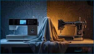 computerized vs mechanical sewing machines