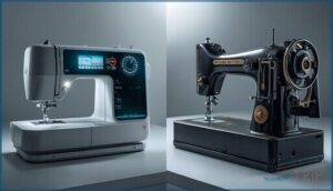 computerized vs. mechanical sewing machines