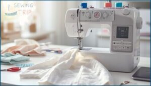 configuring a serger for basic stitches