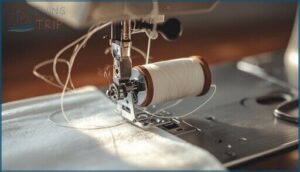 correctly winding the bobbin