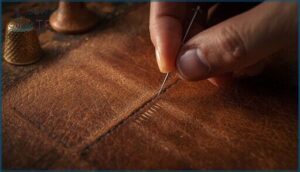 creating strong, even stitches