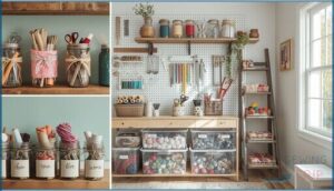 creative diy sewing room organization ideas