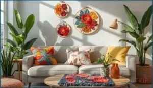 creative home decor embroidery ideas