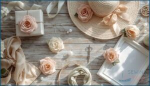 creative uses for handmade ribbon roses