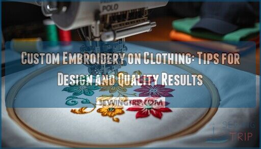 custom embroidery on clothing