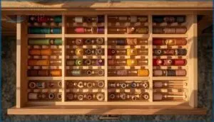 customizing drawers for spools and bobbins customizing drawers for spools and bobbins