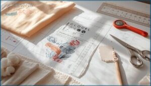 cut and prepare hat pieces cut and prepare hat pieces