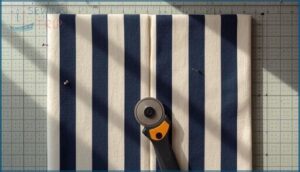 cutting double for even pattern alignment cutting double for even pattern alignment