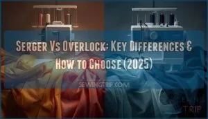 difference between serger and overlock
