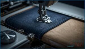 differential feed for thick fabrics