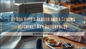 do you need a serger and a sewing machine