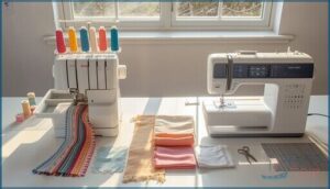 do you need both a serger and sewing machine