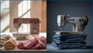 domestic vs. heavy-duty overlockers domestic vs. heavy-duty overlockers