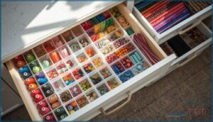 drawer dividers and sturdy bins