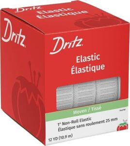 Sewing Project Tips: Making Clothes That Look Professional 1 Dritz 9407W Non Roll Woven Elastic, B007XU23XW