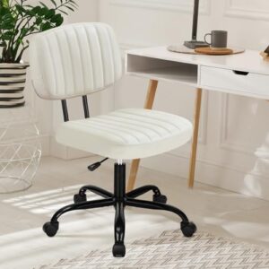10 Best Comfortable Sewing Chair Recommendations (2026) 5 DUMOS Armless Home Office Desk B0DMZSPM7P