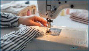 easier sewing of sleeves and cuffs easier sewing of sleeves and cuffs