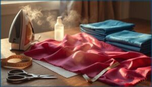 easy fabric preparation and handling tricks