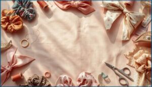 easy hair bows and scrunchies easy hair bows and scrunchies