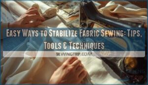 easy ways to stabilize fabric sewing easy ways to stabilize fabric sewing
