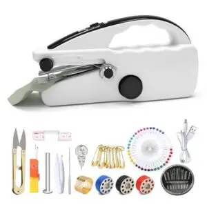 Electric Mini Handheld Sewing Machine: B0FRRGBXYR