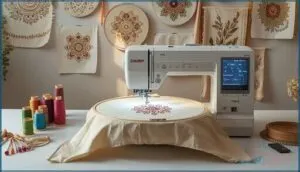 embroidery and decorative stitching
