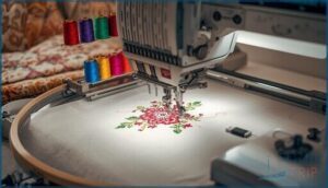 embroidery and quilting machines