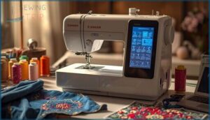 embroidery and sewing capabilities