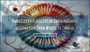 embroidery floss color combinations inspiration
