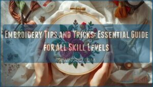 embroidery tips tricks