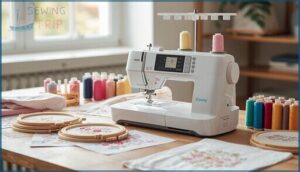 entry-level home embroidery machine costs