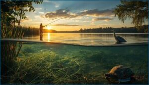 environmental impact of fishing line use