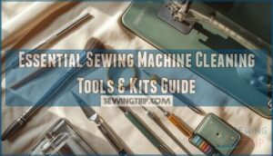 essential sewing machine cleaning tools