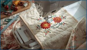 essential techniques for embroidery machine quilting