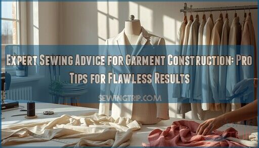 expert sewing advice for garment construction
