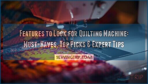 features to look for quilting machine