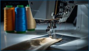 fine-tuning for different threads (loopers & needles) fine-tuning for different threads (loopers & needles)