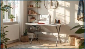 folding sewing tables