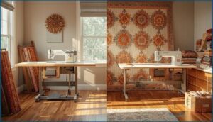 frame-mounted vs. tabletop models