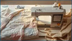 free arm and extension table options